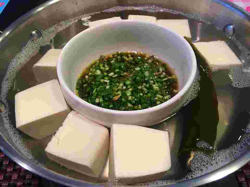 湯豆腐のアップ画像