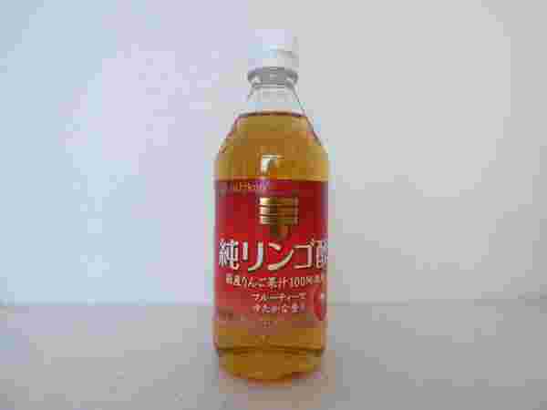 国産りんごを使ったまろやかでさっぱりした味わいのミツカン純リンゴ酢