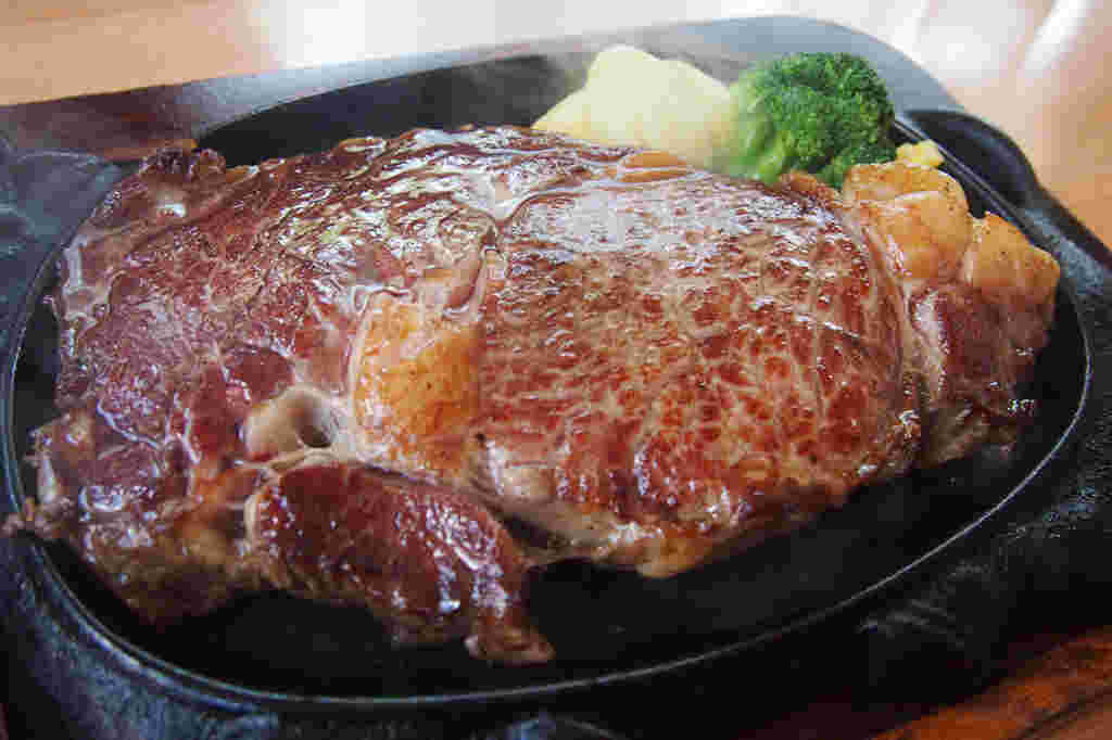 ステーキ宮のリブロースステーキ