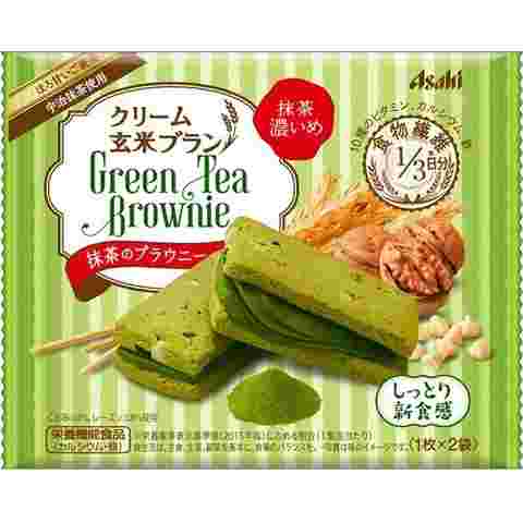 クリーム玄米ブラン 抹茶のブラウニーのカロリーは157kcal