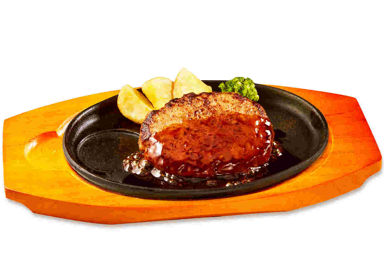 ステーキのどんのランチメニュー「どんハンバーグランチ」