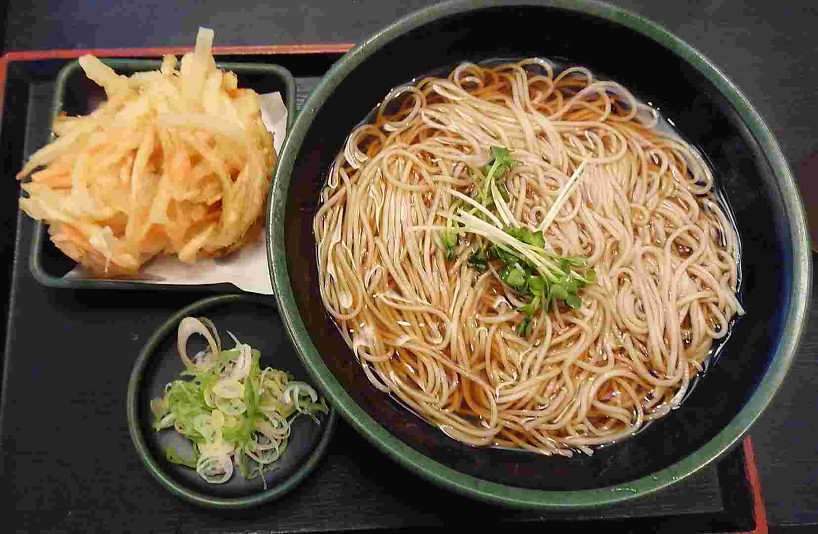 カロリーが気になるゆで太郎のかけそばセット