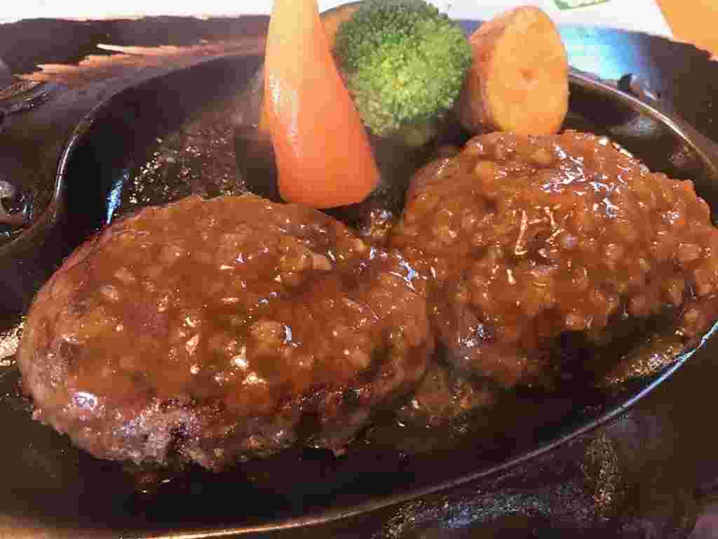 さわやかのおすすめランチランキング第1位「げんこつハンバーグ」