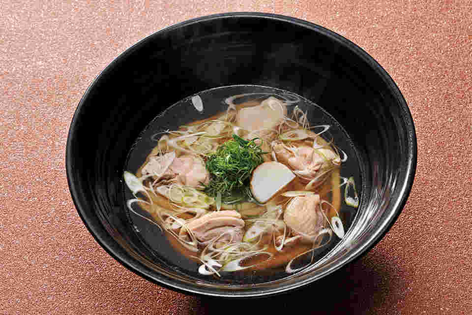 つるとんたんおすすめの鶏のおうどん