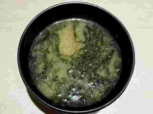 海苔のお味噌汁