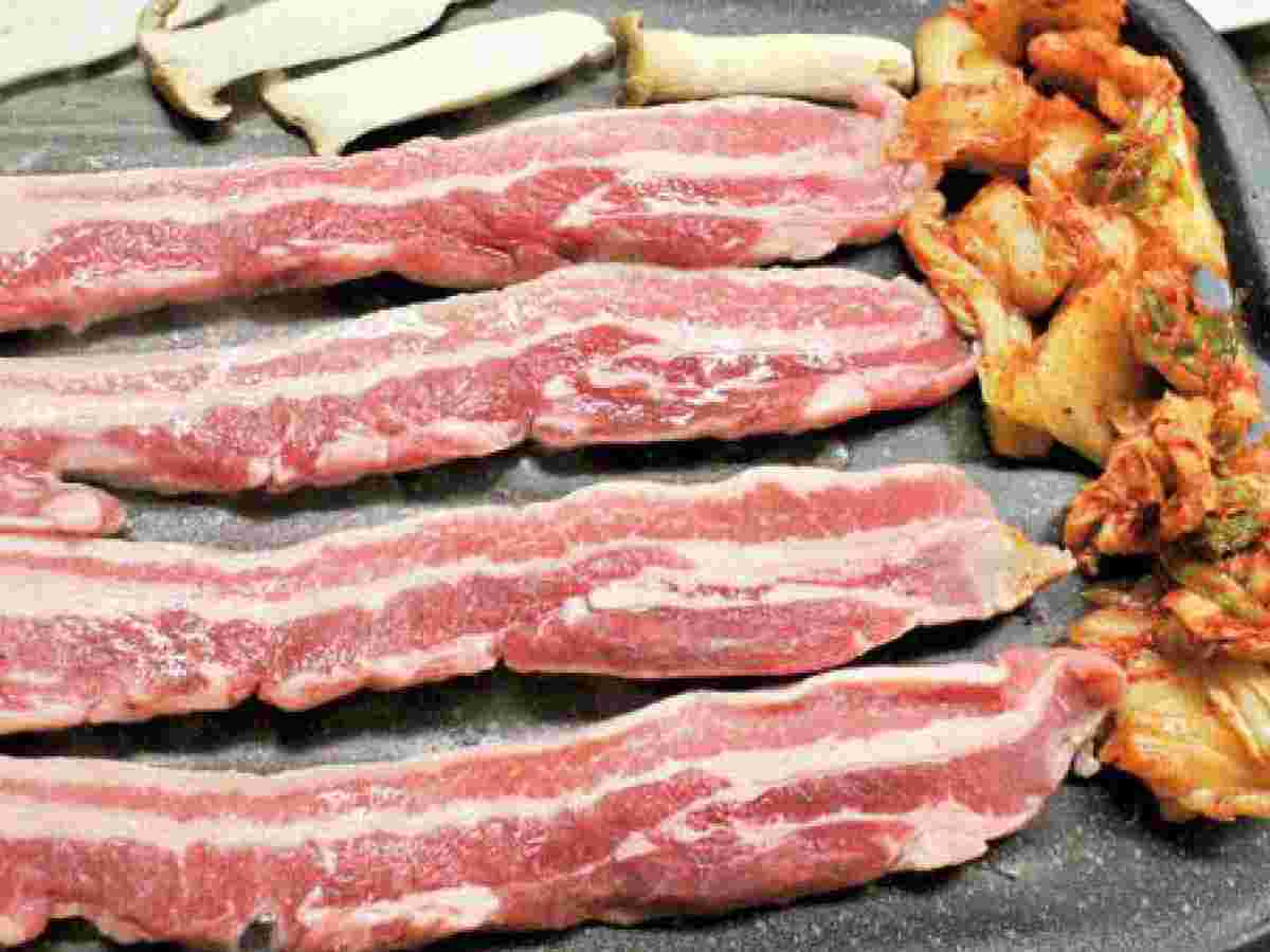 カロリーは高いけれどダイエット中でも食べられるサムギョプサル