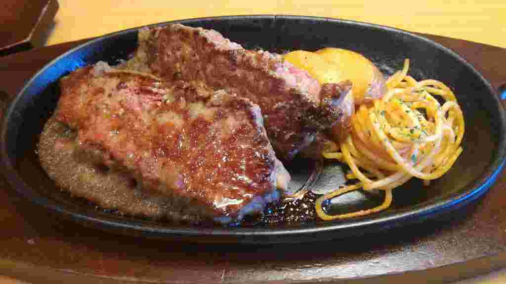 ステーキ宮の宮ロースランチ