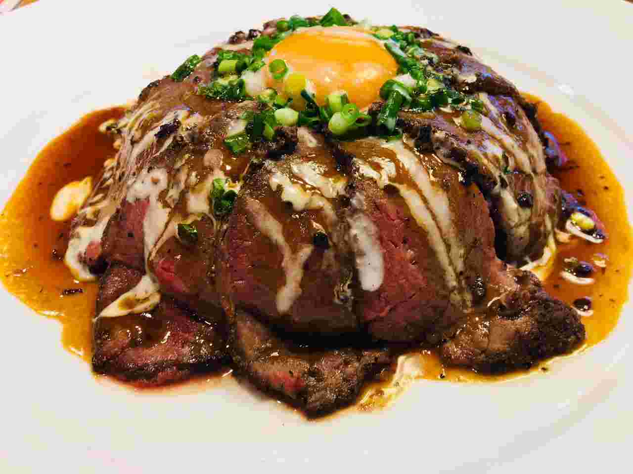 ステーキ宮のローストビーフ丼