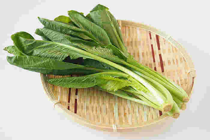賞味期限前の新鮮なほうれん草