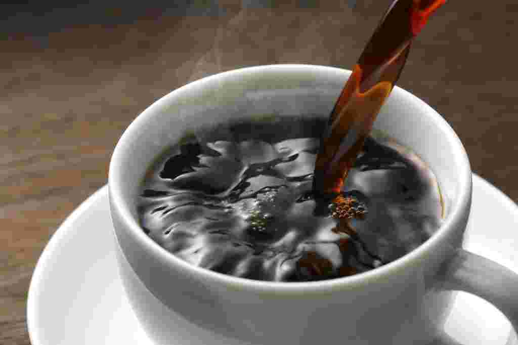 ファミレスのドリンクメニューの1つであるホットコーヒー