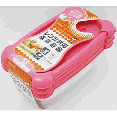 レンジ対応のタッパー容器のイメージ