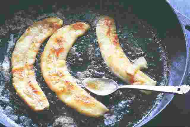 焼きバナナの画像