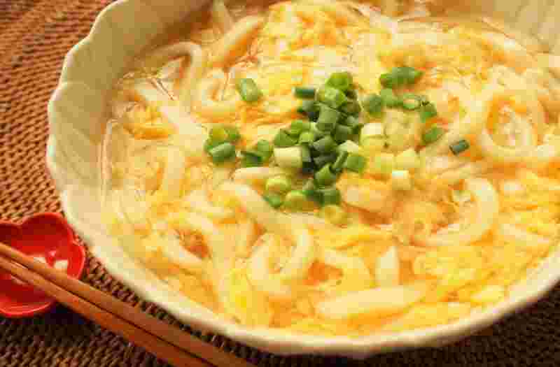 ふんわり卵うどんの画像