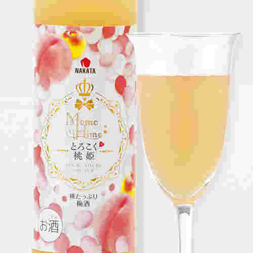 コストコの飲み物の桃姫とろこく桃たっぷり梅酒