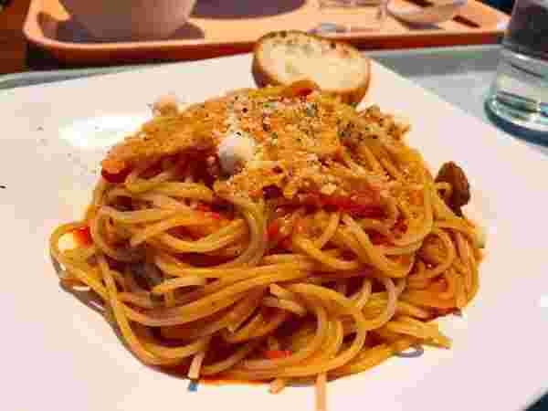 立教大学の本日のプレミアムパスタ
