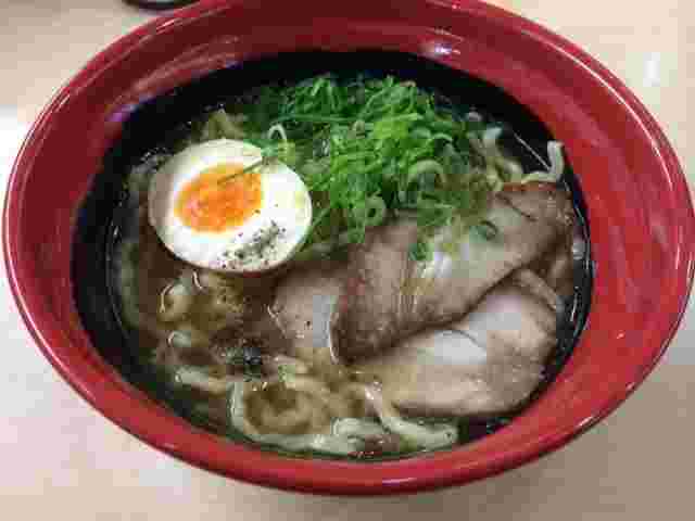 くら寿司の魚介醤油ラーメン