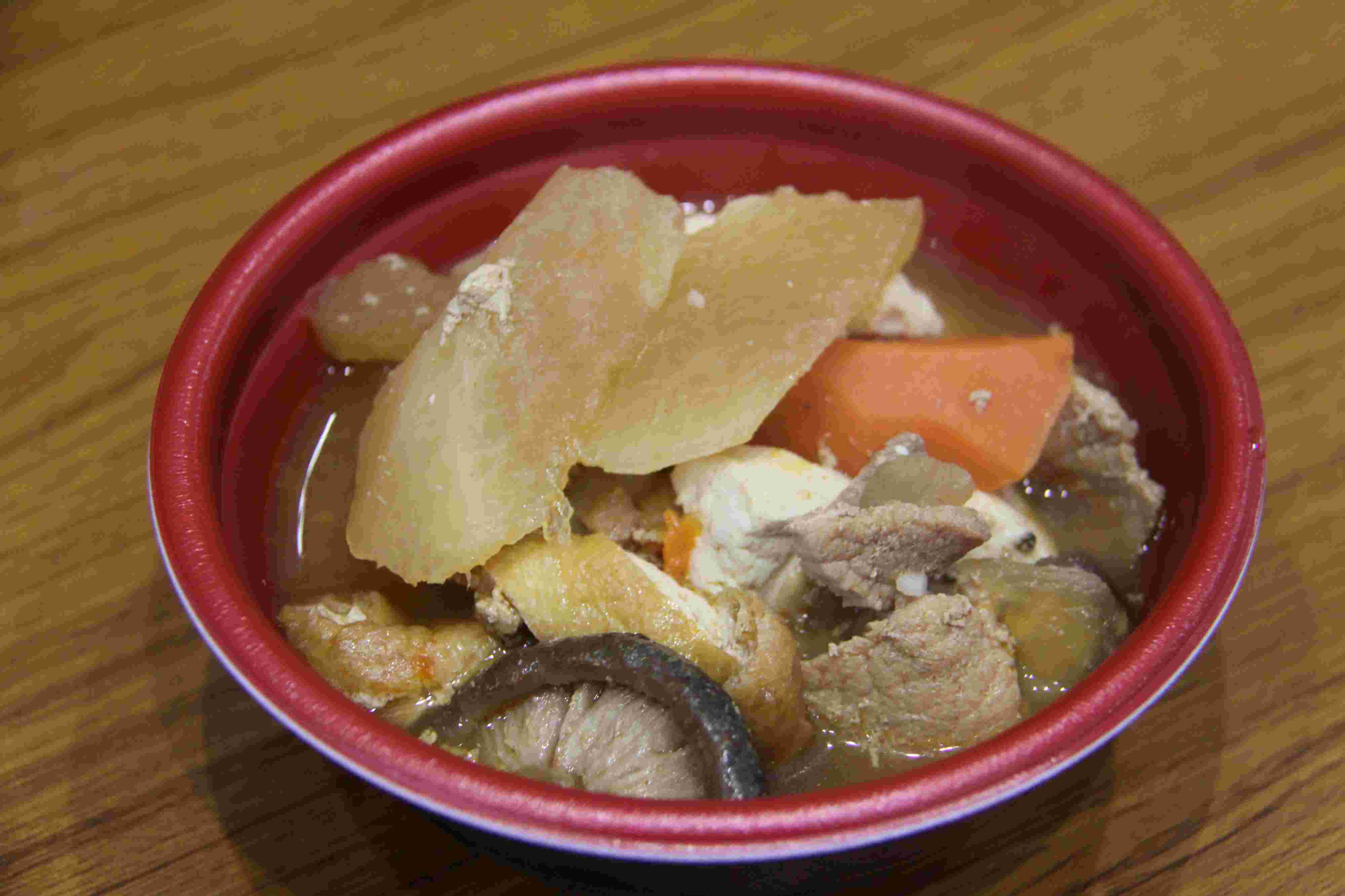 上ノ国町の食遊祭のあったか汁料理総選挙で食べられる汁もの