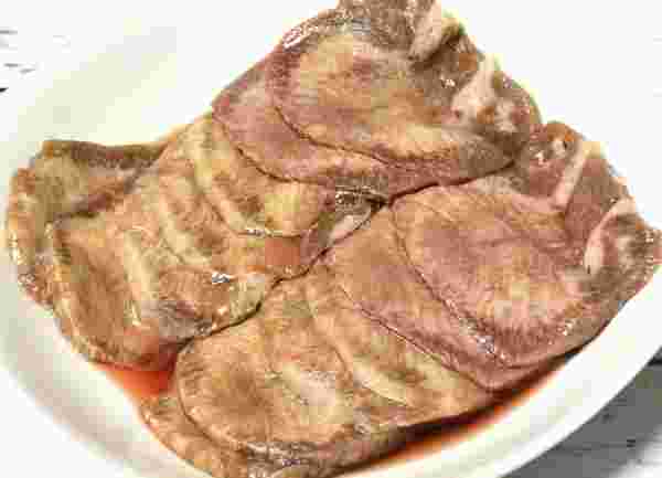 業務スーパーの牛タン塩の焼く前