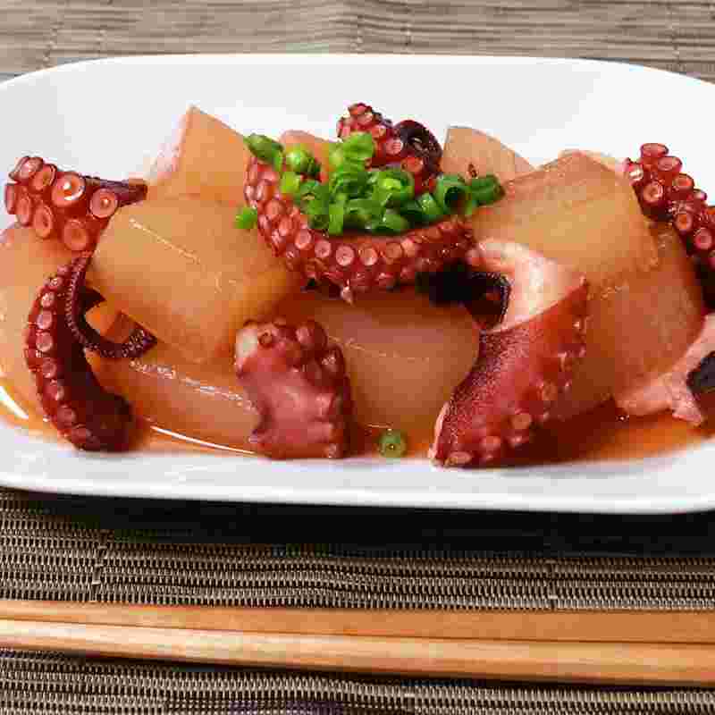 たこと大根の煮物