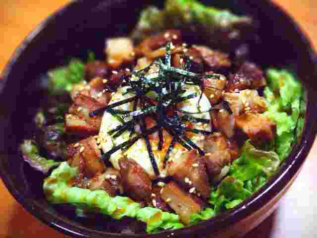業務スーパーのやわらか煮豚を使ったアレンジレシピ「角煮丼」