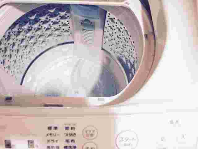 買い時の洗濯機の中
