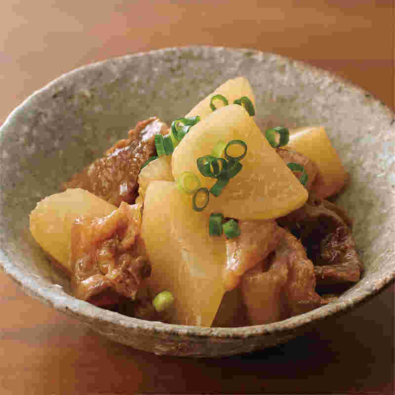 業務スーパーの牛すじ肉を使った牛すじの煮込み