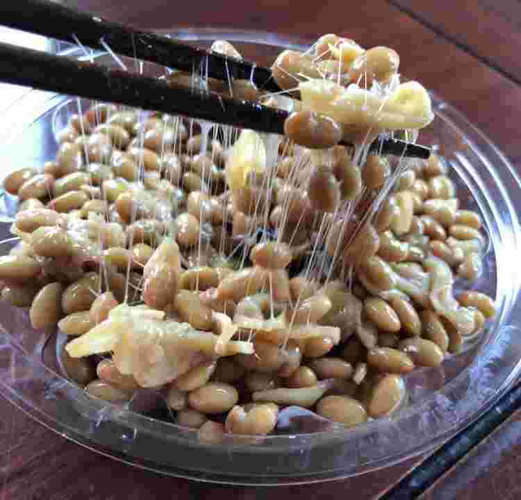 納豆と切り干し大根の和え物