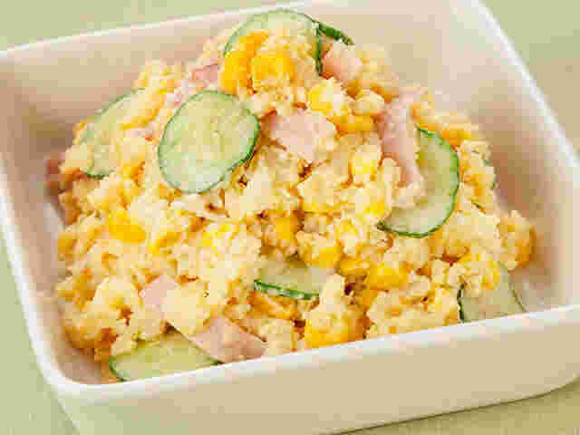 酢と醤油をちょい足しすると美味しい業務スーパーのポテトサラダ