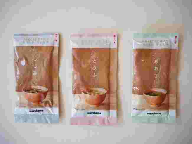 コストコで買えるてがるでおいしいおみそしるの味の種類画像