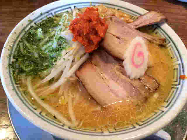 ちゃーしゅーや武蔵のから味噌ラーメン