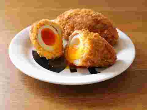 味玉メンチ