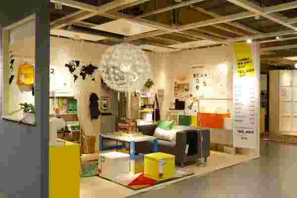 IKEA神戸2階の子供部屋展示スペース