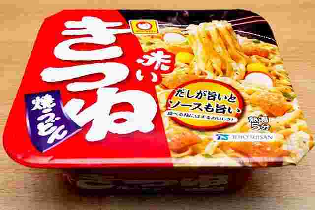 まるちゃんの赤いきつね焼うどん