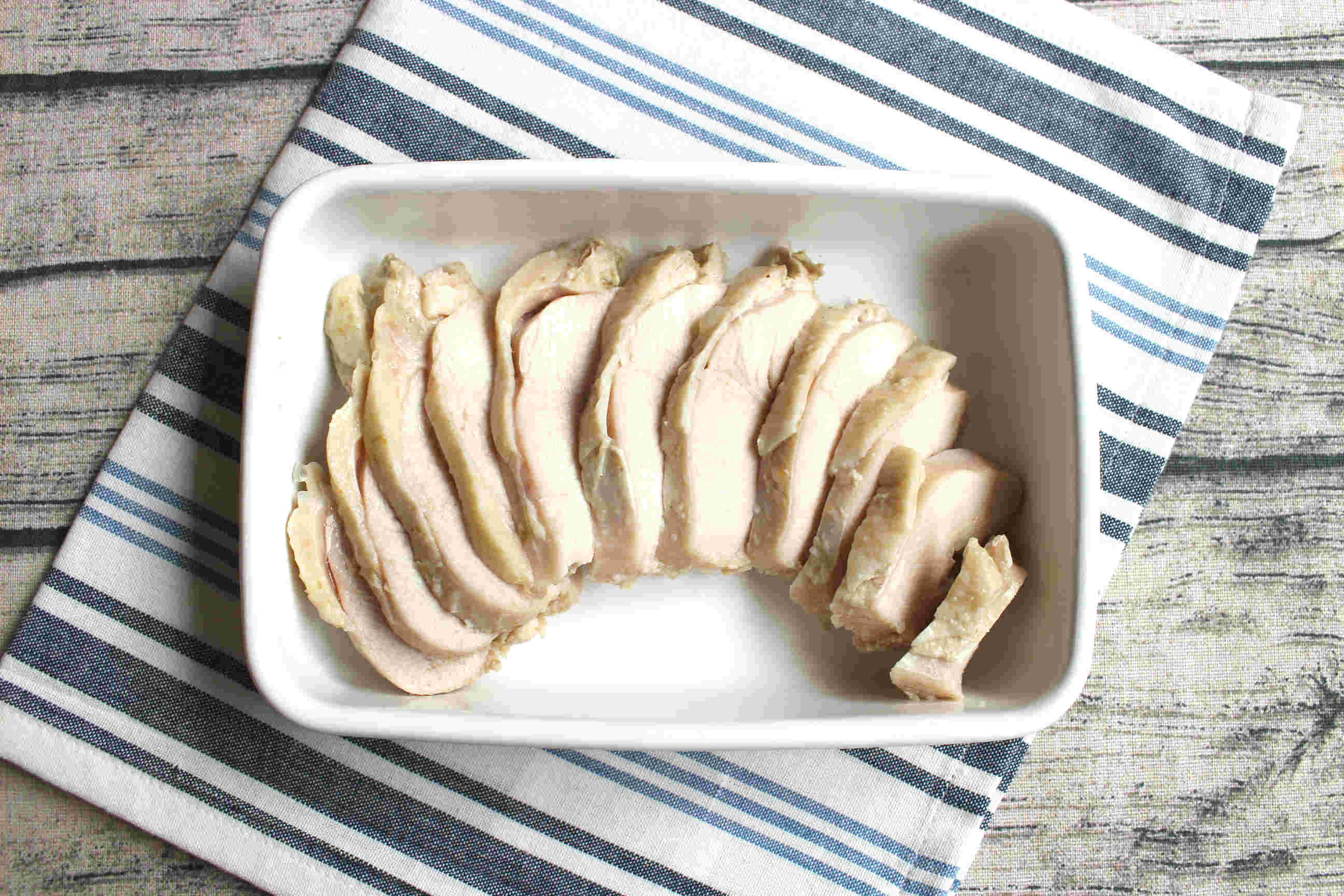 柚子胡椒風味の手作りサラダチキンの画像