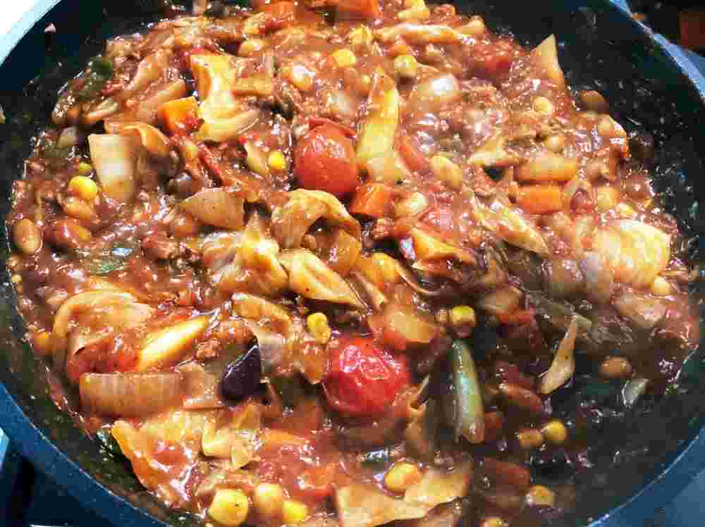 野菜たっぷりの無水カレー
