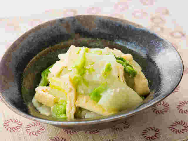 白菜の塩麹和え