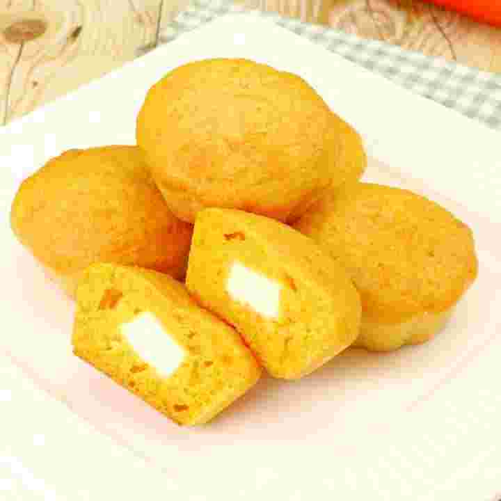 クリームチーズ入りキャロットマフィン