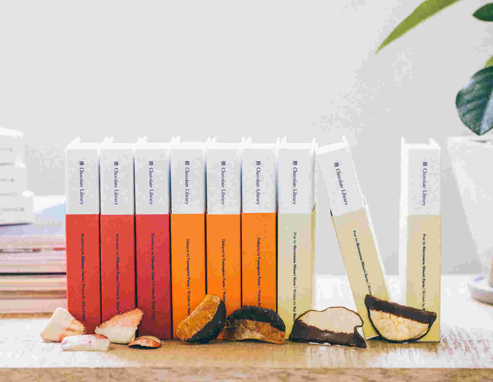 読むチョコレート「Chocolate Library」のラインナップ