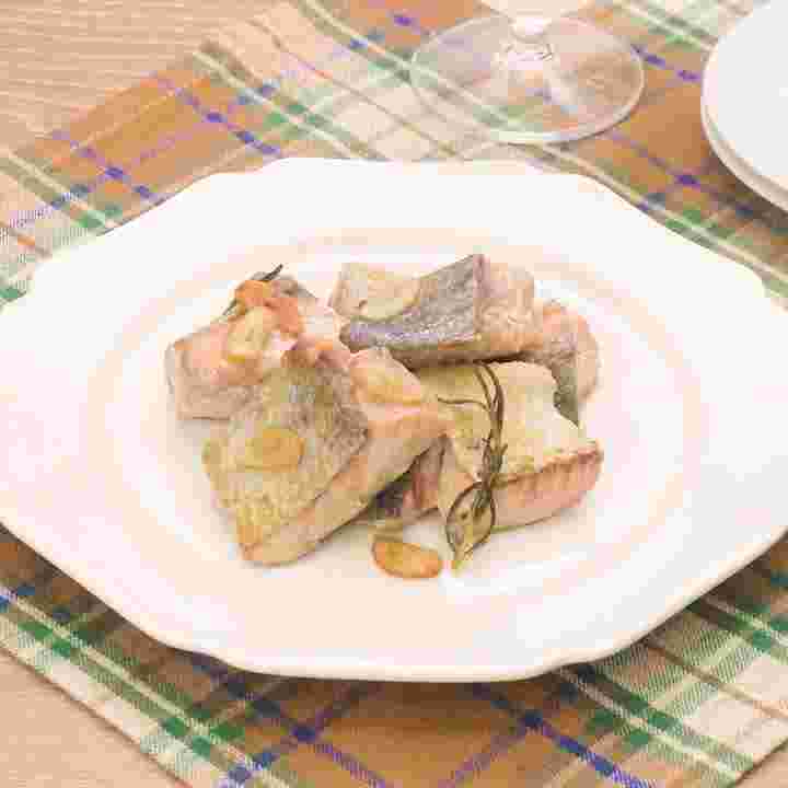 鮭のマリネ焼き