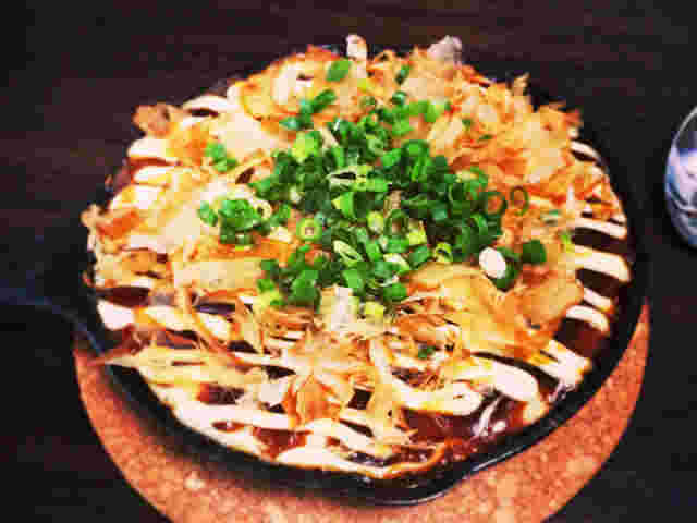 ふわとろ山芋鉄板焼き