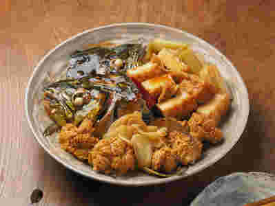 シイラのあら煮