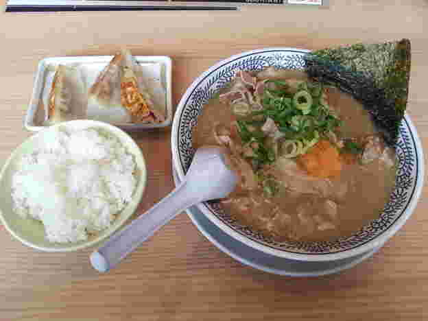 丸源ラーメンの丸源餃子ランチの画像