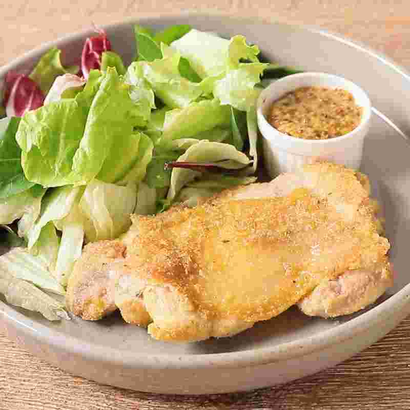 鶏もも肉のパリパリ焼き