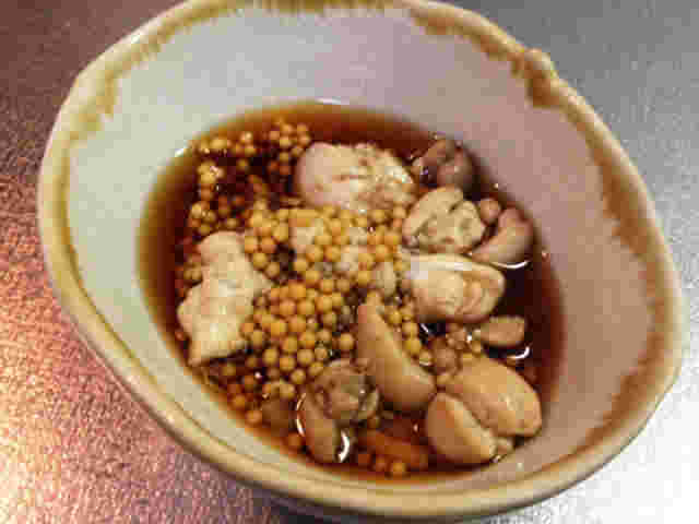 ハタハタの卵と白子の醤油煮の画像