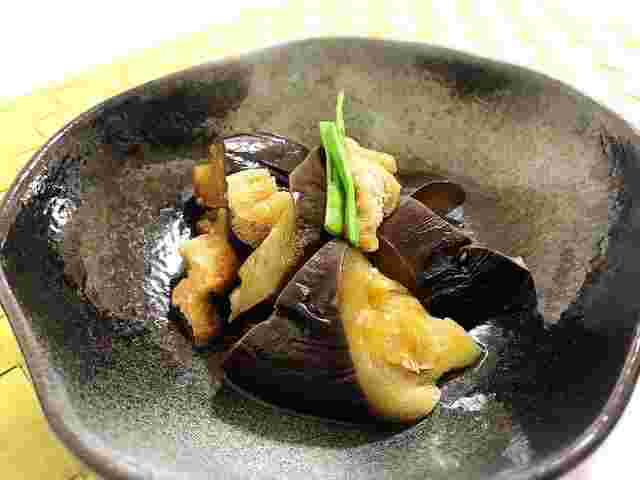 甘辛オイスタなすの煮物