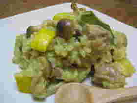 グリーンカレーリゾット