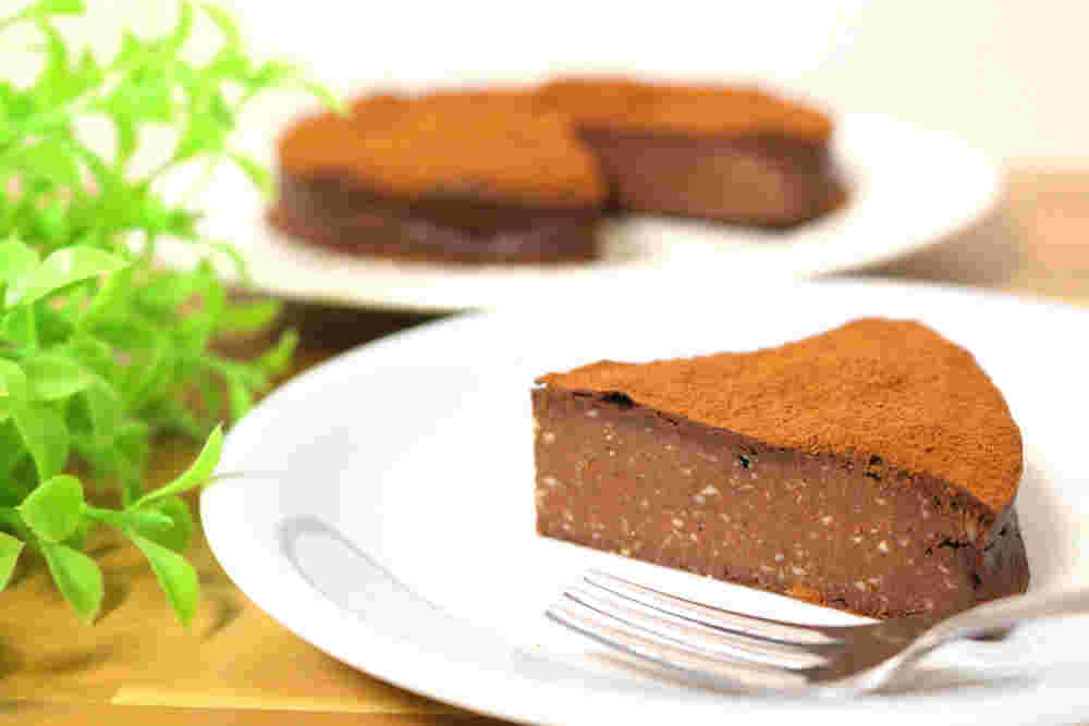 低糖質スイーツの豆腐ガトーショコラ