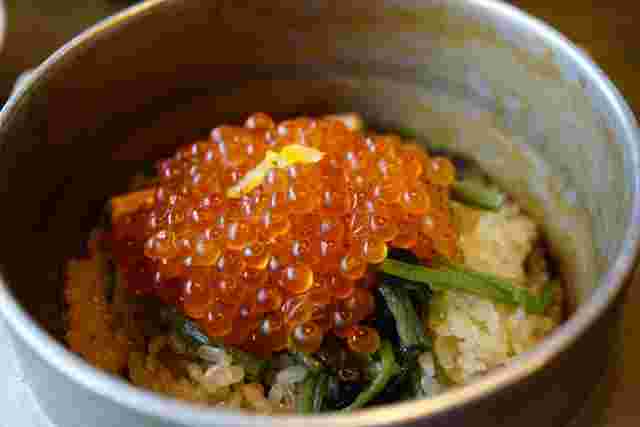 いくらの釜飯