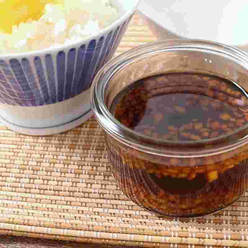 たっぷり生姜たれの卵かけご飯