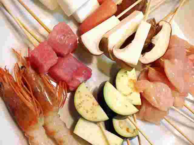 串カツの具材